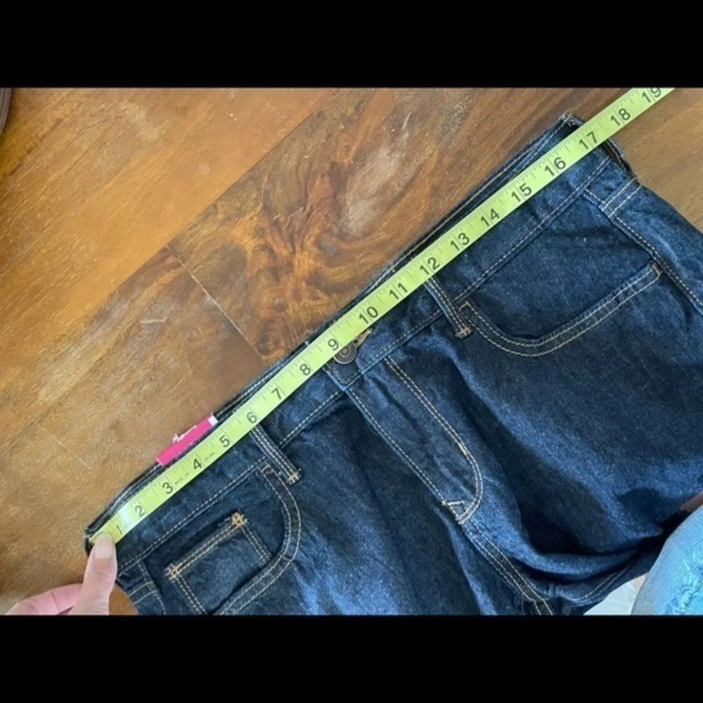 Old navy flirt‎ 5” dark wash denim jean shorts 10